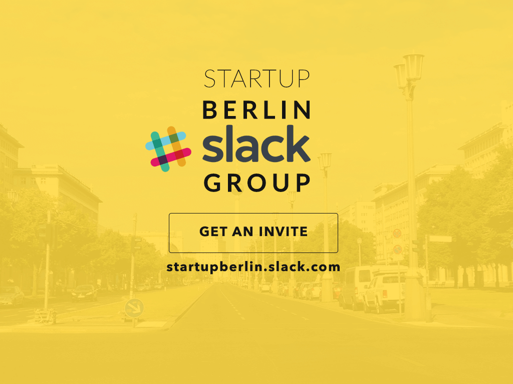 Startup Berlin - Slack Chat, Startup Directory And A Monthly Bulletin.